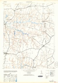 Cecilton 1953 topographic map thumbnail