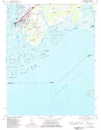 Crisfield 1968 topographic map thumbnail