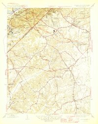Anacostia 1945 topographic map thumbnail