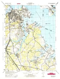 Curtis Bay 1944 topographic map thumbnail