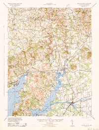 Elkton 1942 topographic map thumbnail