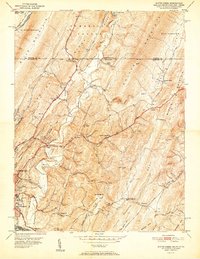 Evitts Creek 1951 topographic map thumbnail