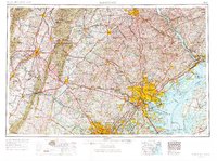 Baltimore 1957 topographic map thumbnail