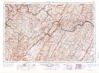 Cumberland 1956 topographic map thumbnail