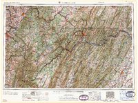 Cumberland 1961 topographic map thumbnail