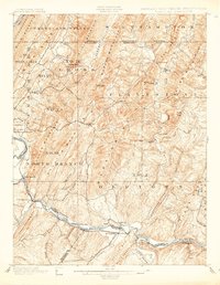 Flintstone 1899 topographic map thumbnail