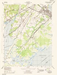 Perryman 1944 topographic map thumbnail