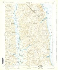 Prince Frederick 1910 topographic map thumbnail