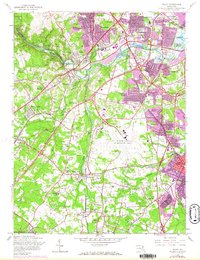 Relay 1957 topographic map thumbnail
