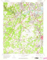 Relay 1957 topographic map thumbnail