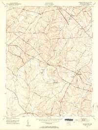 Germantown 1953 topographic map thumbnail