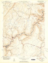 Gorman 1950 topographic map thumbnail