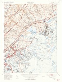 Gunpowder 1949 topographic map thumbnail
