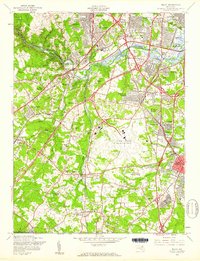 Relay 1957 topographic map thumbnail