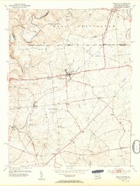 Rising Sun 1953 topographic map thumbnail