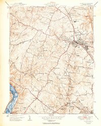 Rockville 1951 topographic map thumbnail