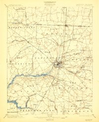 Salisbury 1901 topographic map thumbnail
