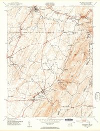 Smithsburg 1953 topographic map thumbnail