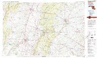 Hagerstown 1983 topographic map thumbnail