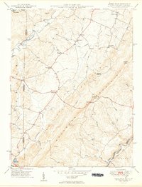 Table Rock 1949 topographic map thumbnail