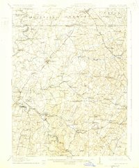 Taneytown 1911 topographic map thumbnail