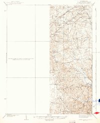 Upper Marlboro 1937 topographic map thumbnail