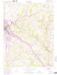 Westminster 1953 topographic map thumbnail