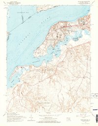 Indian Head 1966 topographic map thumbnail
