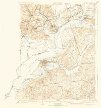 Indian Head 1925 topographic map thumbnail