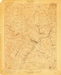 Laurel 1907 topographic map preview