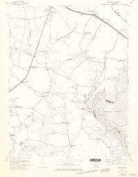Kingston 1972 topographic map thumbnail