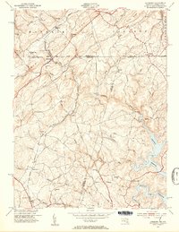 Lineboro 1953 topographic map thumbnail