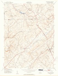 Manchester 1953 topographic map thumbnail