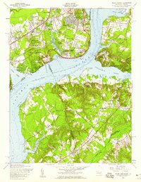 Mount Vernon 1956 topographic map thumbnail