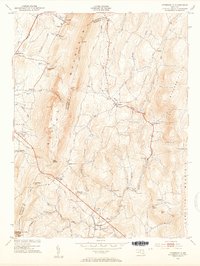 Myersville 1953 topographic map thumbnail