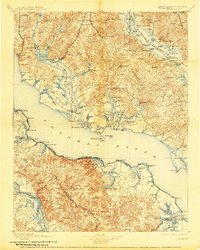 Nomini 1898 topographic map thumbnail