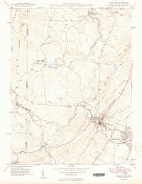 Oakland 1950 topographic map thumbnail