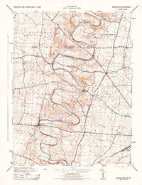 Mason-Dixon 1944 topographic map thumbnail