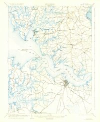 Oxford 1904 topographic map thumbnail