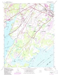 Perryman 1948 topographic map thumbnail