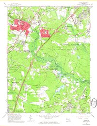Laurel 1965 topographic map preview
