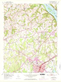 Aberdeen 1953 topographic map thumbnail
