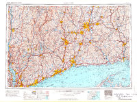 Hartford 1965 topographic map thumbnail