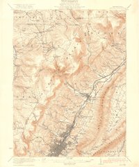 Altoona 1922 topographic map thumbnail