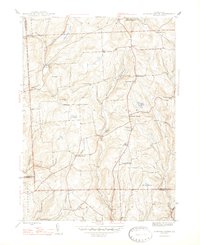 Auburn Center 1947 topographic map thumbnail