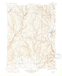 Benton 1947 topographic map thumbnail
