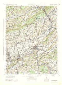Bethlehem topographic map thumbnail
