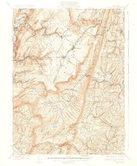 Broad Top 1933 topographic map thumbnail