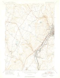 Carbondale 1949 topographic map thumbnail