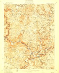 Confluence 1922 topographic map preview